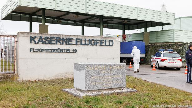 Schauplatz des Vorfalls war die Flugfeldkaserne in Wiener Neustadt