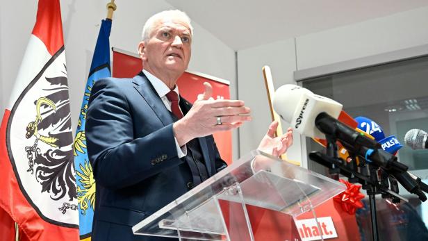 SPÖ-Chef Schnabl will Landeshauptmann werden, erlaubt keine Fragen