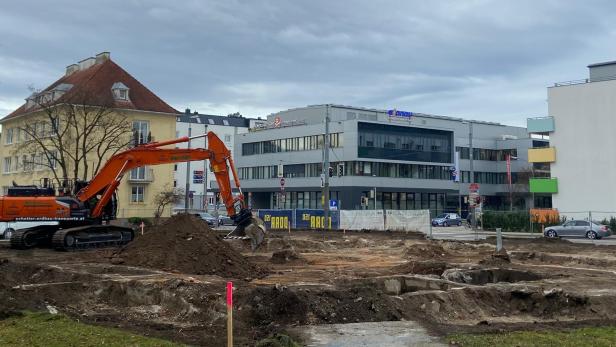 Baustelle für Kinderprojekte in St. Pölten brachte Fabrikreste zum Vorschein
