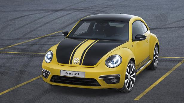 Der VW Beetle als Gelb-Schwarzer Renner