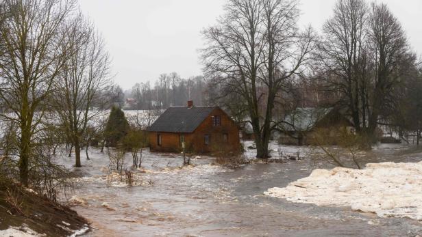 Lettland leidet unter schlimmsten Überschwemmungen seit Jahrzehnten