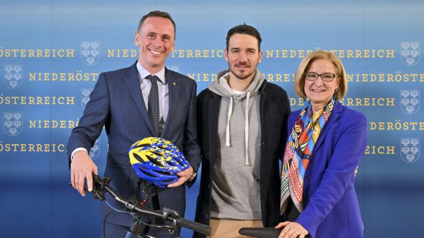 Ex-Skistar Felix Neureuther radelt nun als Botschafter durch NÖ
