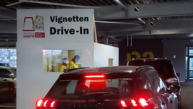 Wien und Niederösterreich: Die Vignette im Drive-In kaufen