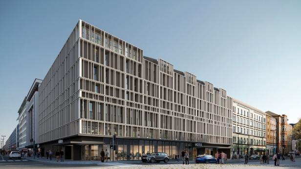Das neue Hotel nach einem Entwurf von Delugan Meissl Associated Architects wird 113 Zimmer haben