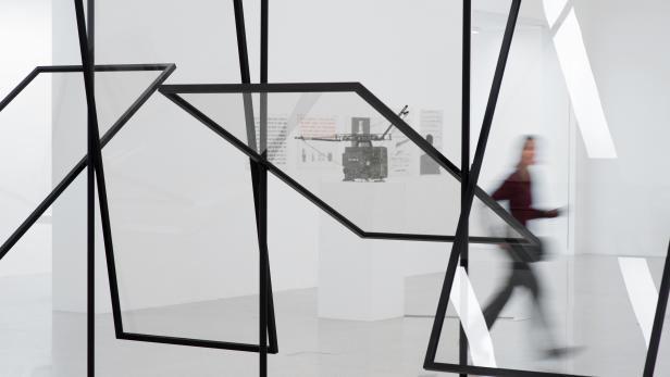 Gerhard Richter: 4 Glasscheiben