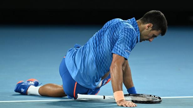 Angeschlagen: Novak Djokovic