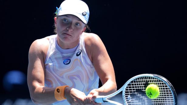 Vergeblicher Kampf: Mit Iga Swiatek hat die Nummer eins der Welt die Australian Open verlassen