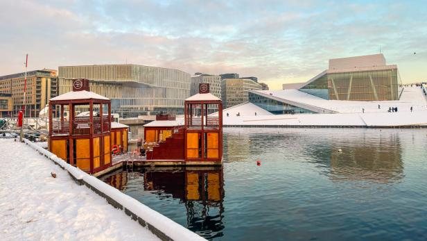 Oslo Oper Bibliothek Sauna