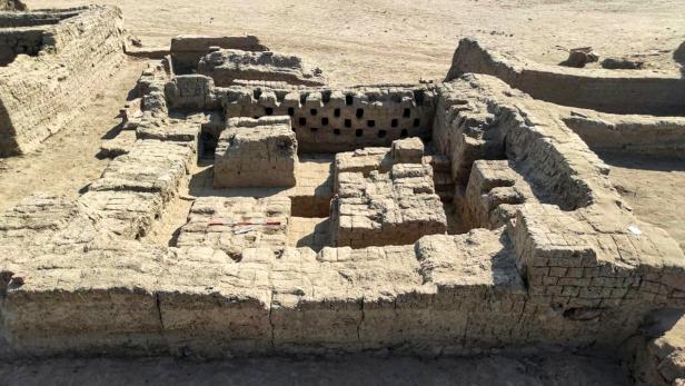 Ägyptische Archäologen entdecken "vollständige Stadt" aus Römerzeit