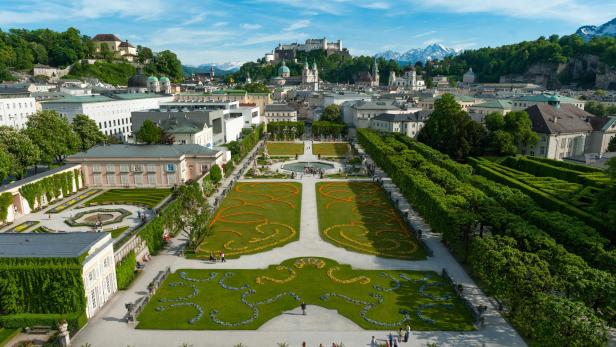 Ein touristischer Magnet: Der Salzburger Mirabellgarten