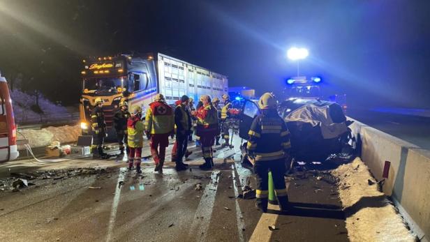 Kärnten: Geisterfahrerin starb bei Unfall auf Südautobahn