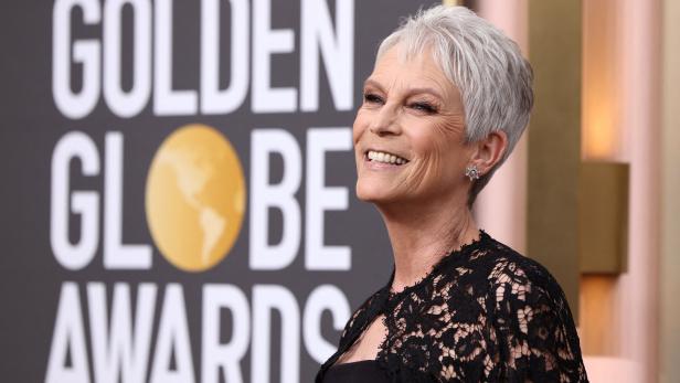 Jamie Lee Curtis bei den Golden Globe Awards.