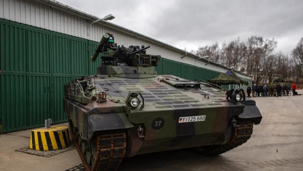 Panzer-Training für ukrainische Soldaten in Deutschland startet