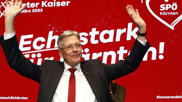 KÄRNTEN-WAHL: WAHLKAMPFAUFTAKT SPÖ KÄRNTEN "STARTSCHUSS ZUM LANDTAGSWAHLMARATHON - ECHT STARK FÜR KÄRNTEN!": KAISER