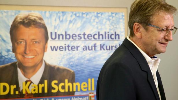 Karl Schnell muss einen neuen Namen für seine Partei suchen.