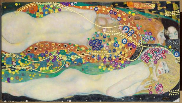 Das Sensationsbild: Klimts "Wasserschlangen II" im Belvedere