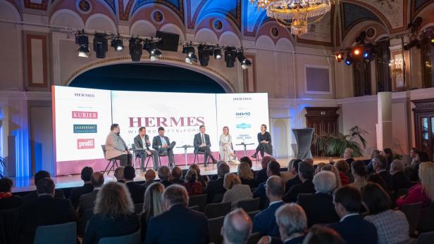 Hermes-Auftakt im Casino Baden: 250 Gäste und eine Zeitenwende