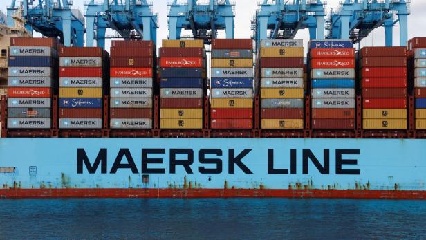 Entspannung der Lieferketten drückt Gewinn der Reederei Maersk