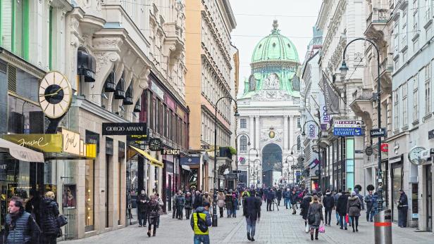 Themenbild: Einzelhandel in der Wiener Innenstadt