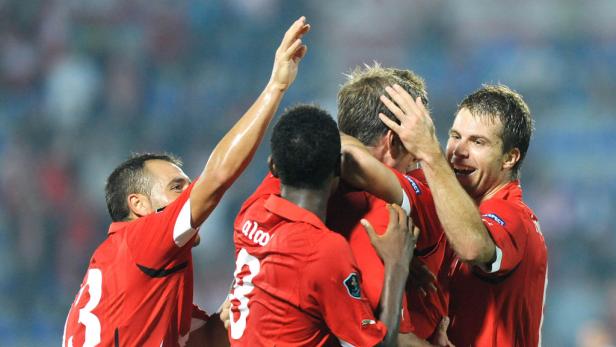 Österreich gewinnt in Aserbaidschan