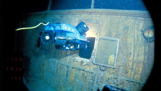 Noch nie gezeigtes Video von versunkener Titanic veröffentlicht