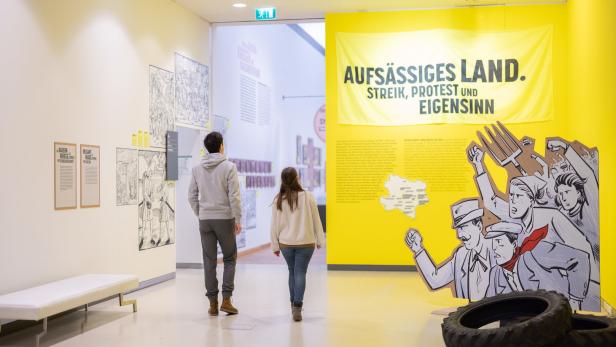 Das Land geht auf die Barrikaden: Protest-Ausstellung im Museum NÖ