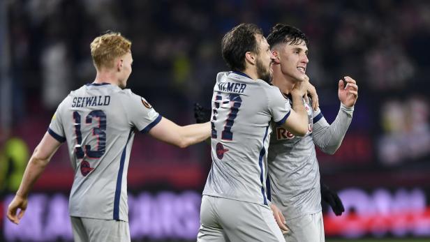 Später Triumph gegen AS Roma: Salzburg greift nach EL-Aufstieg