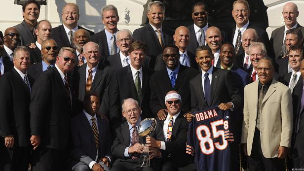 Obama ehrte Bears 25 Jahre nach Super-Bowl-Titel
