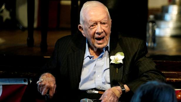 Ehemaliger US-Präsident Jimmy Carter in Hospiz-Behandlung