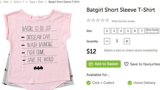 Target nimmt sexistisches Shirt aus Sortiment