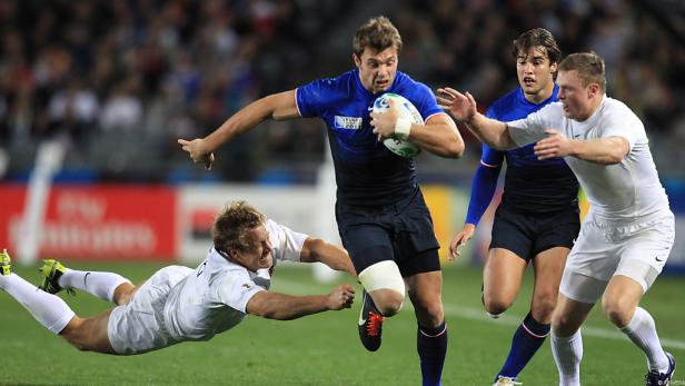Frankreich und Wales im Halbfinale der Rugby-WM