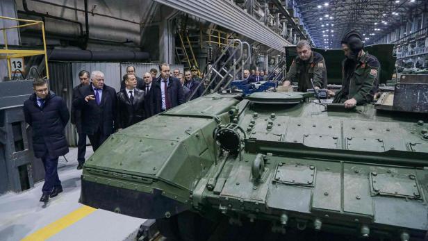 Russlands Rüstungsindustrie ist in Chips-Not