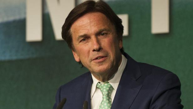 Franz Voves 2015 beim Wahlkampfabschluss der SPÖ Steiermark