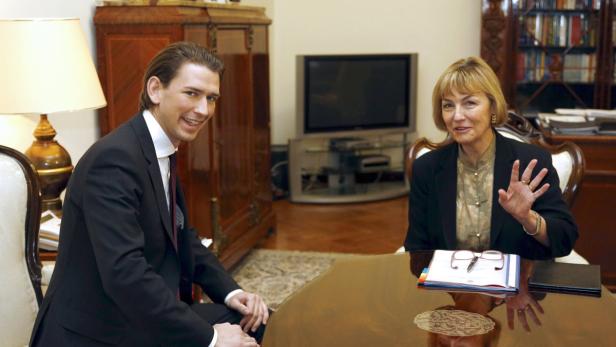 1. Arbeitsbesuch 2013 bei Kroatiens Außenministerin Vesna Pusić