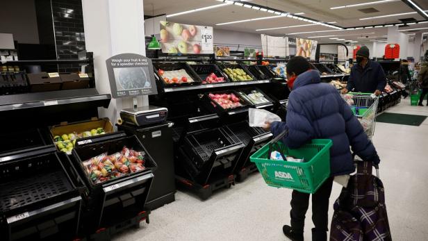Britische Supermärkte rationieren frisches Gemüse