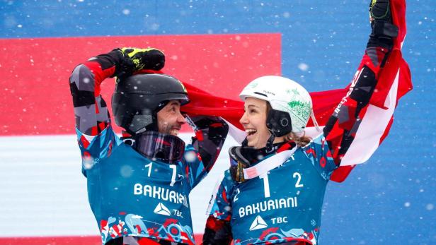 Nächste WM-Medaille für Snowboarder: ÖSV-Duo holt Mixed-Silber