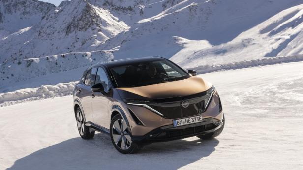 Nissan Ariya e-4ORCE: Das Elektroauto mit Allrad im Wintertest