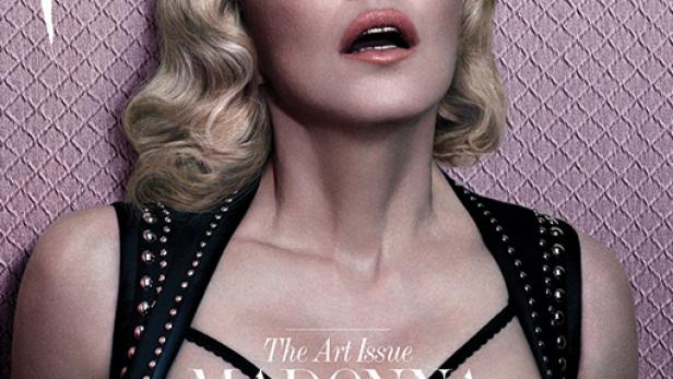 Das Cover der „Interview“-Zeitschrift mit Madonna, fotografiert von Mert & Marcus.