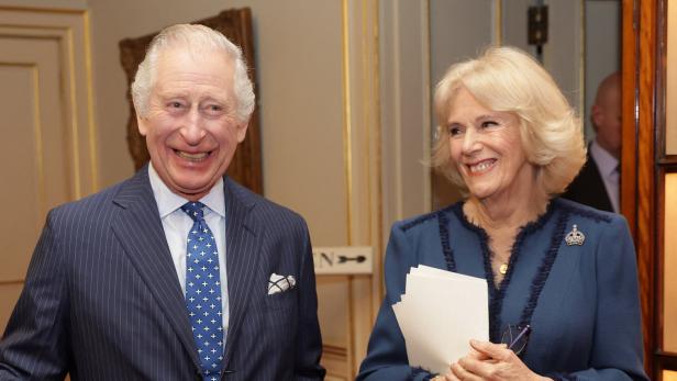 König Charles und Gemahlin Camilla