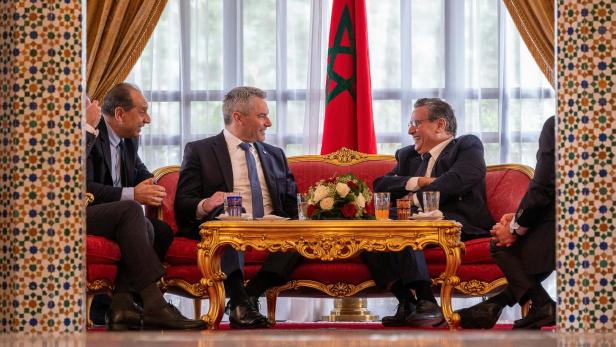 Kanzler in Marokko: Österreich will "Brückenbauer nach Afrika" sein