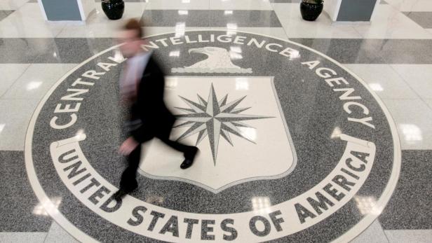 FILE PHOTO: The lobby of the CIA Headquarters Building in Langley