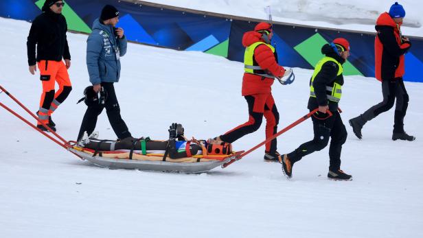 WM in Planica: Horror-Sturz von Olympiasieger Peter Prevc