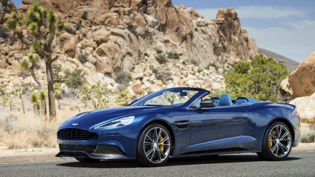 Vanquish Volante: Das Traumcabrio von Aston Martin