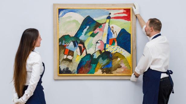 Weltrekord für Kandinsky-Bild bei Londoner Abendauktionen
