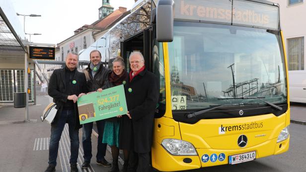 Bilanz: Fahrgastzahlen bei Kremser Stadtbus steigen stetig