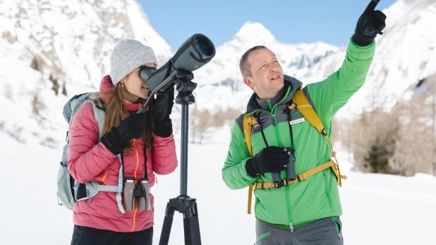 Mit einem Ranger auf der Suche nach Steinböcken im Nationalpark