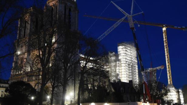 FRANCE-HERITAGE-RELIGION-NOTRE DAME An diesem Tag wird Notre-Dame in Paris wieder eröffnet