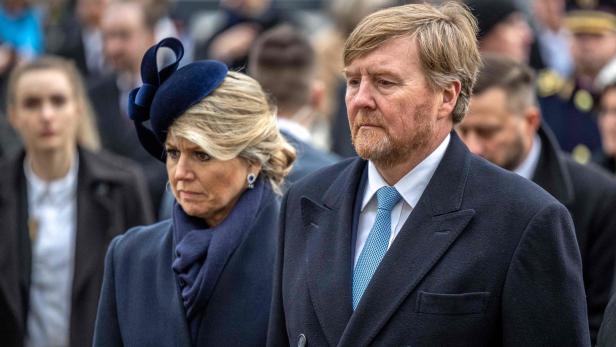 Das niederländische Königspaar Willem-Alexander und Máxima
