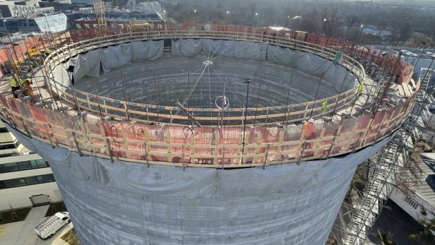 Die Rotunde im Wiener Prater wird neu aufgebaut