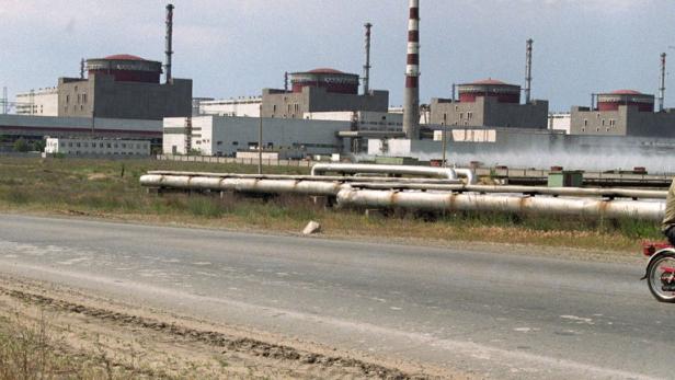 Das AKW Saporoschje im Südosten der Ukraine ist das leistungsstärkste Kraftwerk Europas.
